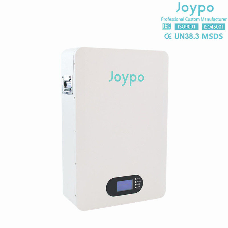 ホーム 太陽光発電 バッテリー 51.2V 5KWH LiFePO4 バッテリー スマートBMSとディスプレイ