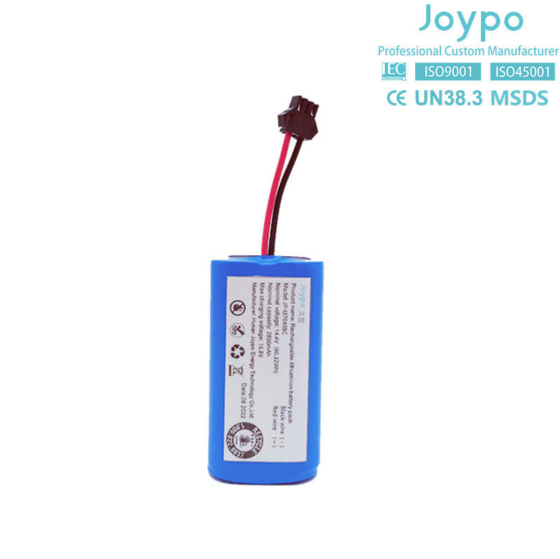 18650 リチャージ可能なOEM リチウムバッテリー パック 14.4V 2800mAh ロボット掃除機用