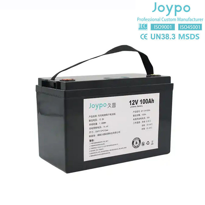 ディープサイクルのライフポ4 マリン リチウム バッテリー 12.8V 100Ah IP67 防水