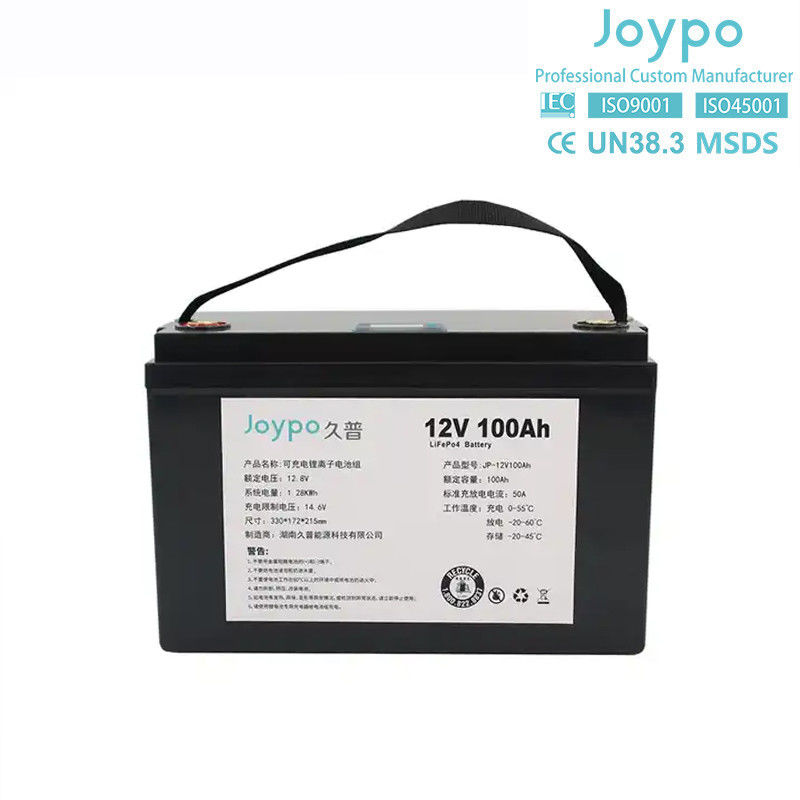 ディープサイクルのライフポ4 マリン リチウム バッテリー 12.8V 100Ah IP67 防水