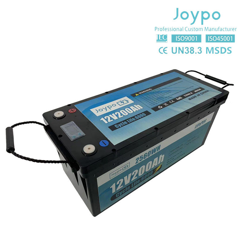 LiFePO4 12 ボルト リチウムイオン海洋電池