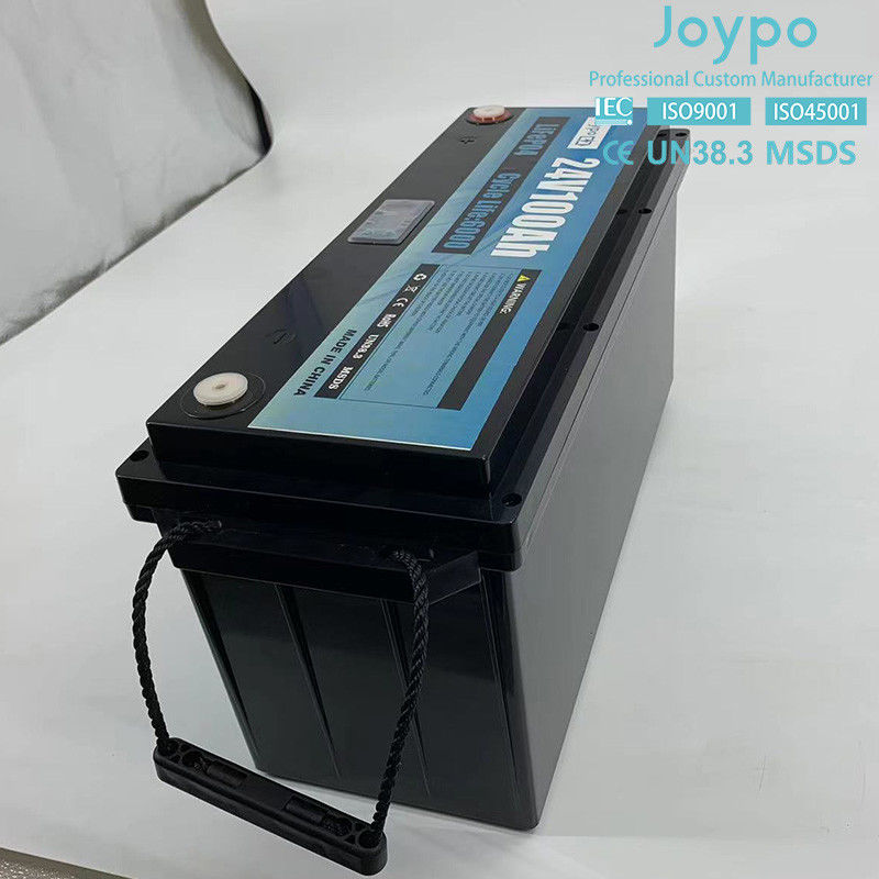 100Ah 200Ah リチウムイオン LiFePO4 バッテリー 24ボルト ディープサイクル バッテリー RVキャンプカー用