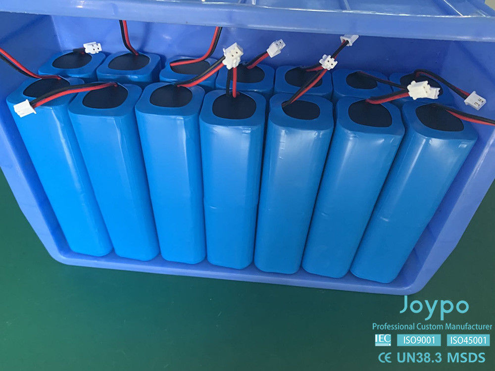 3.7V 18650 OEM リチウム バッテリー パック 14.8V 5000mAh 4S2P ロボット 草刈り機