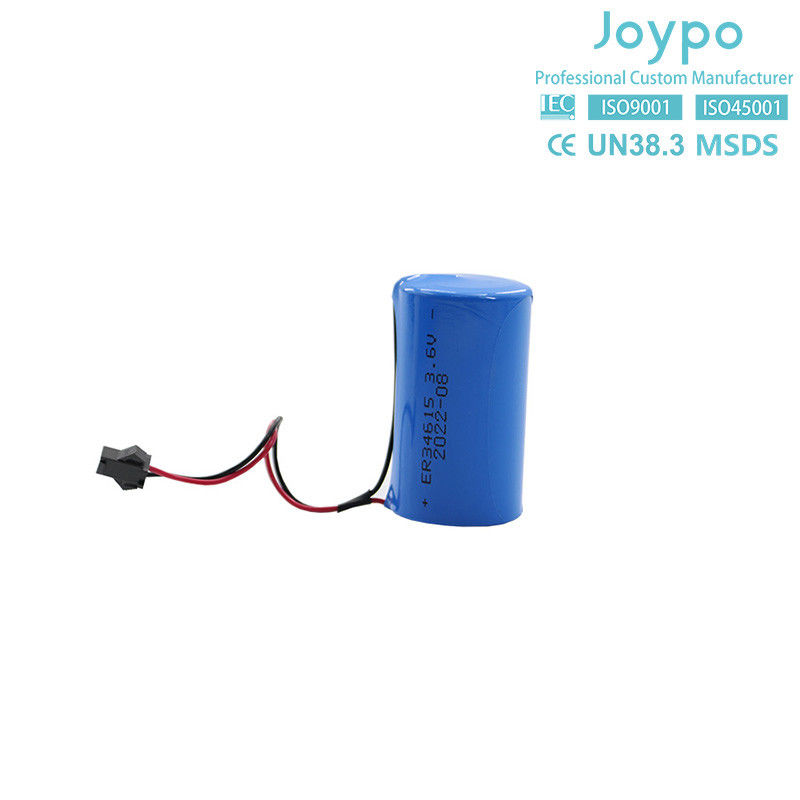 ER34615M リチウムチオニル塩化電池 3.6V 14500MAh 再充電できない螺旋型