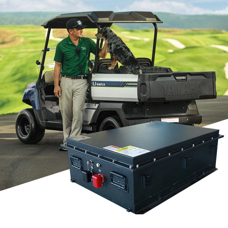 クラブカーゴルフカート リチウムバッテリー 125Ah 51.2V LiFePO4 バッテリー 4000 倍サイクル寿命