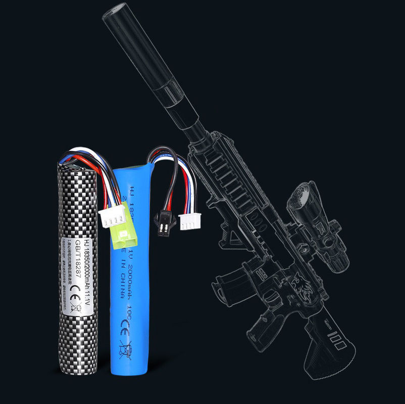 エアソフト銃 スプラッターボール銃 電池 11.1V 2000mah