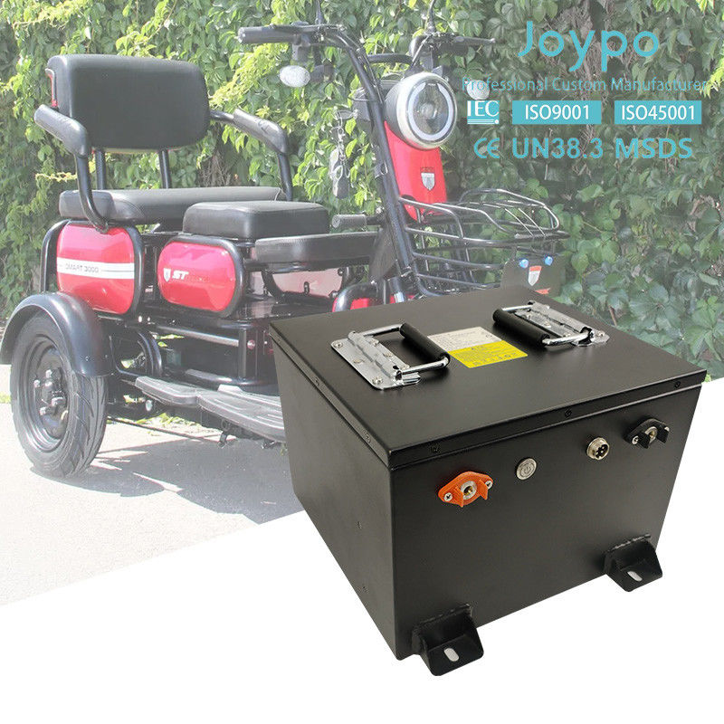 サイクルの寿命4000倍 長続き 48V 50Ah リチウム電池 電動三輪車 25A充電電流