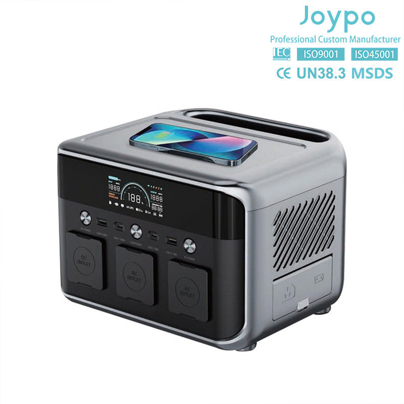 ワイヤレス 15W 急速充電 ポータブル 太陽光発電機 600W 露天キャンプ用
