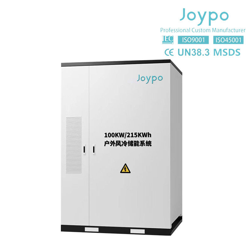 ジョイポ 100kW 215kWh 商用および産業用エネルギー貯蔵システム IP55 バッテリーモジュール容量 280Ah