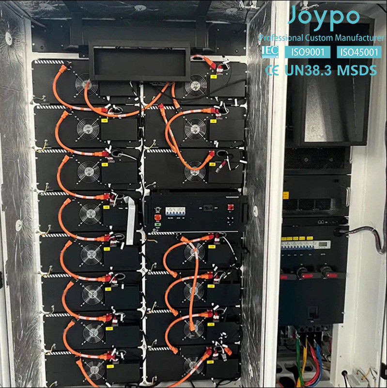 ジョイポ 100kW 215kWh 商用および産業用エネルギー貯蔵システム IP55 バッテリーモジュール容量 280Ah