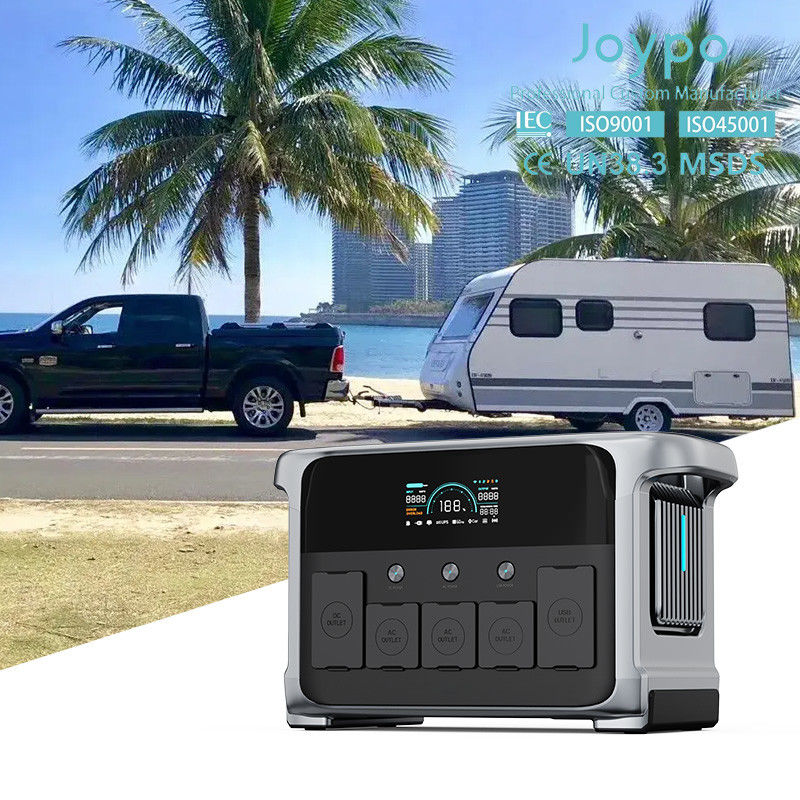 ジョイポ ロードトリップ 1200W キャンピングカー・トレーラー・キャラバン用のポータブル LiFePO4 太陽光発電機